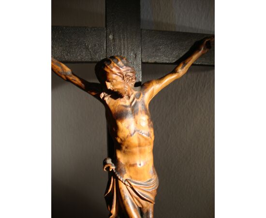 Christ, wooden sculpture, 18th century     
