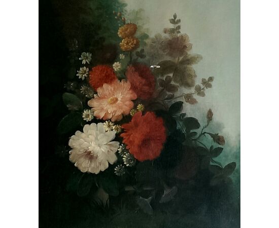 Still Life, Oil on canvas, 19th century     