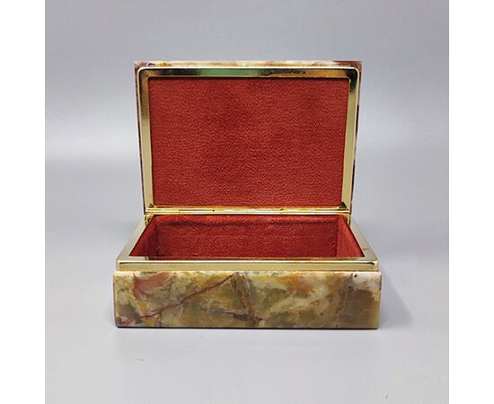 1960s Gorgeous Box in Onyx. Made in Italy