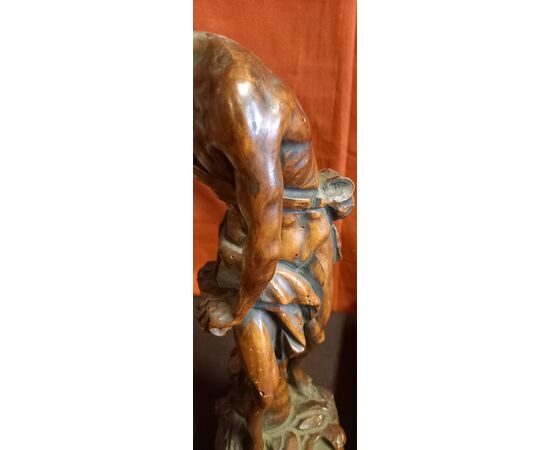 scultura "David" di Bernini. epoca '900