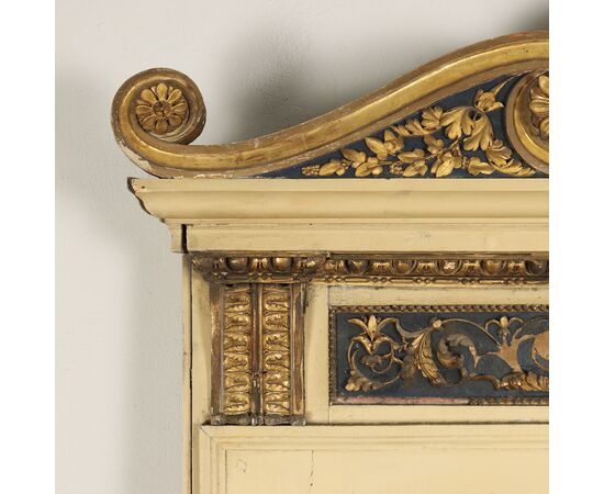 Neoclassical style fireplace     