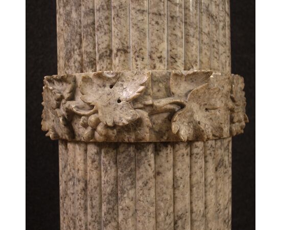 Great alabaster column from 20th century