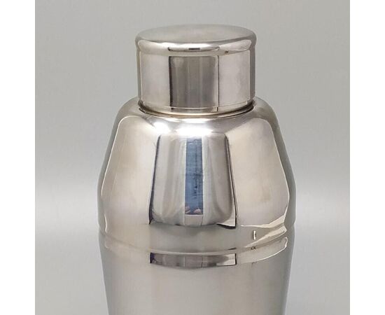 1970s Astonishing Cocktail Shaker by Guy Degrenne in Stainless Steel. Made in France