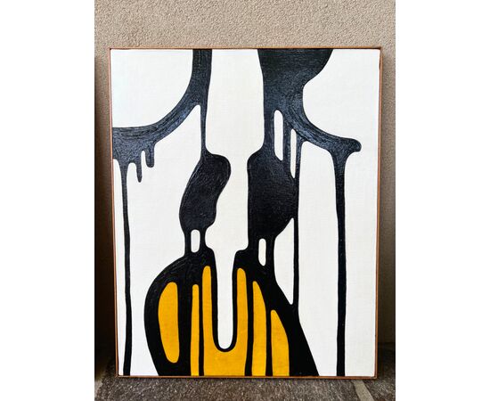“L’urlo”, da Edvard Munch olio su tela anni ‘80