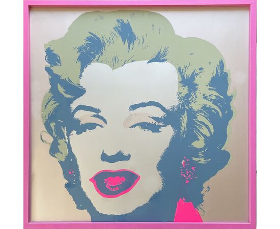 “Marilyn” Andy Warhol - Sunday B. Morning.