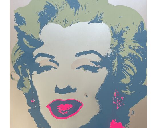 “Marilyn” Andy Warhol - Sunday B. Morning.
