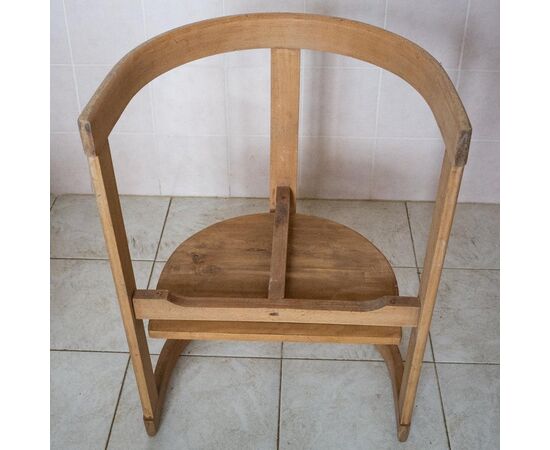 Wooden prototype of a design chair - M / 1026 -     