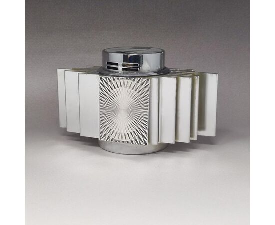 1960s Gorgeous Table Lighter by Sarome In Aluminium.