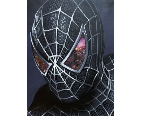 "Spiderman" - contemporaneo - acrilico su tela 