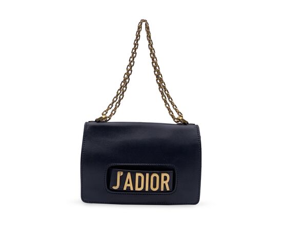 CHRISTIAN DIOR Borsa a Tracolla in Pelle Col. Nero J'adior M