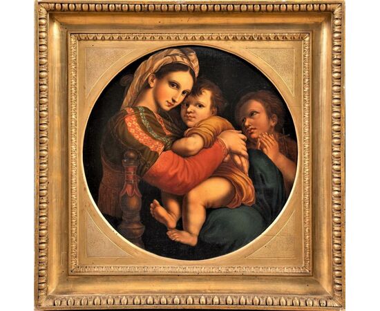 "Madonna della seggiola"  da Raffaello