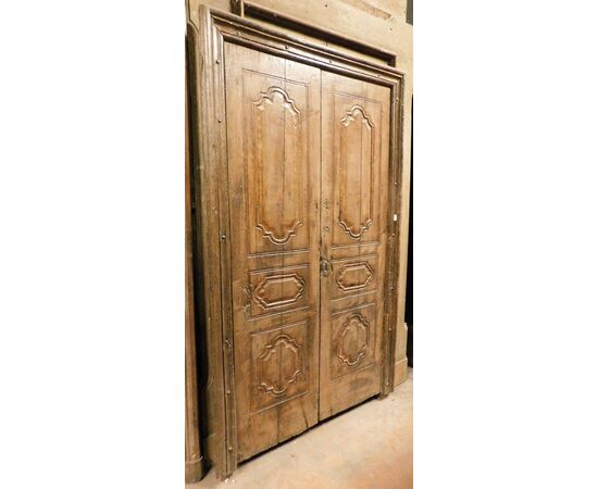 pti432 poplar door with frame size. H206 x 127cm width.