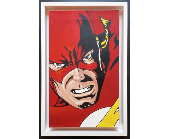 "The Flash" - Acrilico su tela