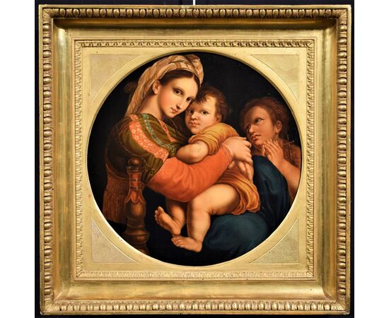 "Madonna della seggiola"  da Raffaello