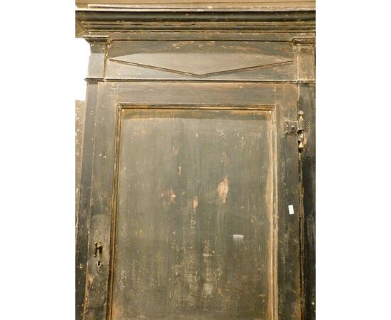 pts379 n. 6 700 mis.max end lacquered doors with frame 112 x 226