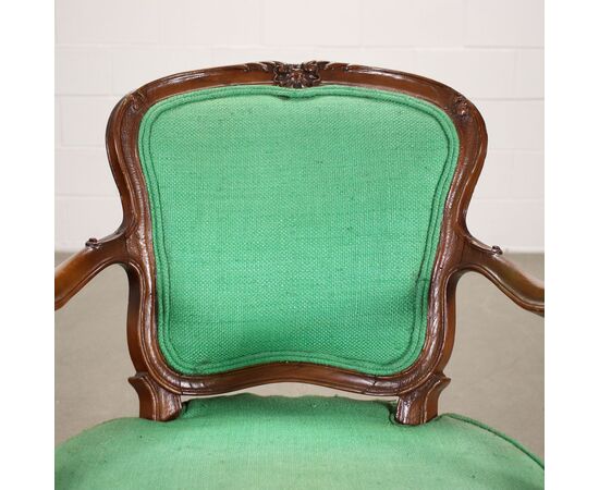 Venetian and Copy Baroque armchair     