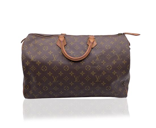LOUIS VUITTON Borsa a Mano Vintage in Tela Col. Marrone Speedy M