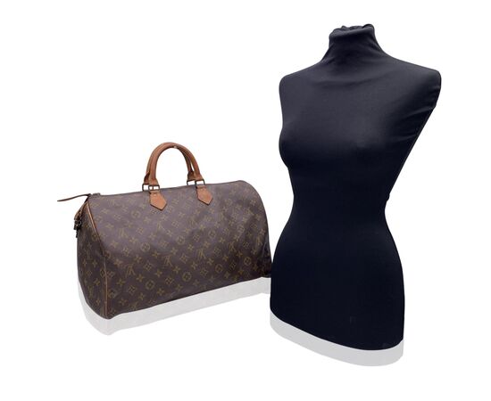 LOUIS VUITTON Borsa a Mano Vintage in Tela Col. Marrone Speedy M