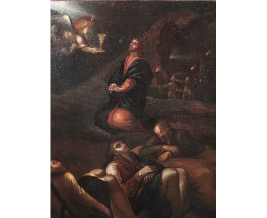 Dipinto: Cristo nell'orto, Emilia, '600