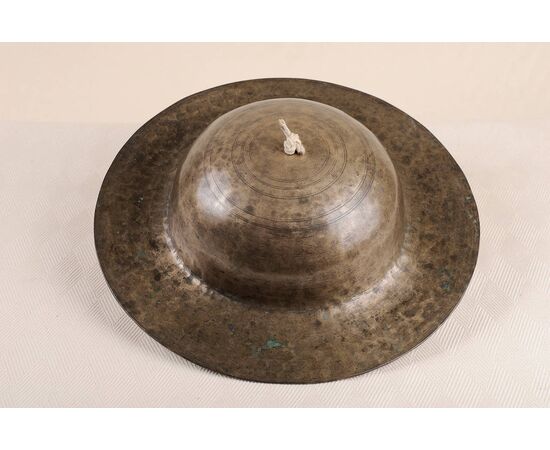 Ancient Tibetan bronze gong     