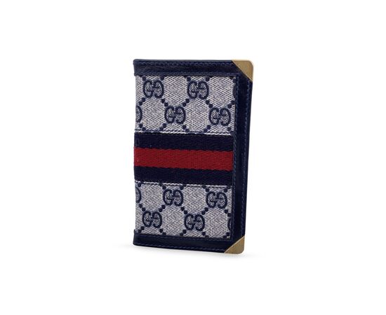 GUCCI Accessorio Vintage in Tela Col. Blu n.a. S
