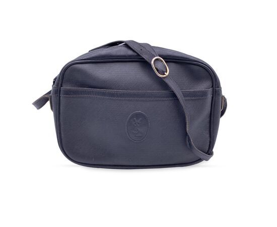YVES SAINT LAURENT Borsa a Tracolla Vintage in Tela Col. Nero n.a. M