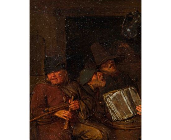 Egbert Van Heemskerck ( 1638 - 1704), Scena di osteria