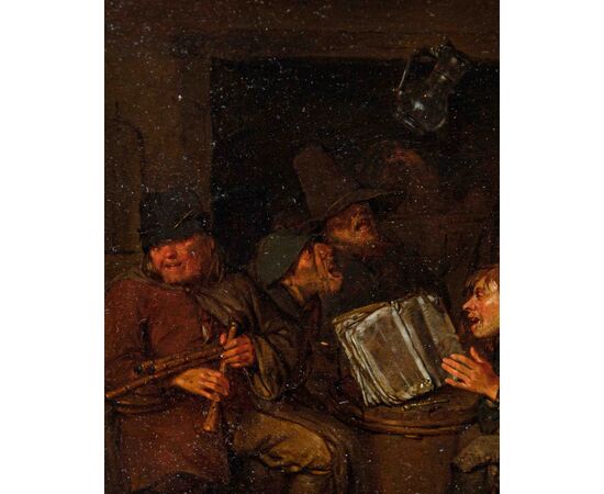 Egbert Van Heemskerck ( 1638 - 1704), Scena di osteria