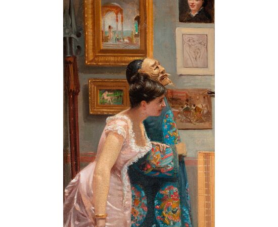 Dipinto di Antoine Vierling (1842-1917)