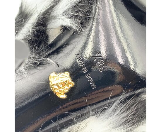 VERSACE Scarpe con Tacco in Col. Nero - 38.5
