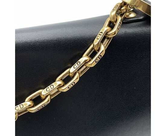 CHRISTIAN DIOR Borsa a Tracolla in Pelle Col. Nero J'adior M