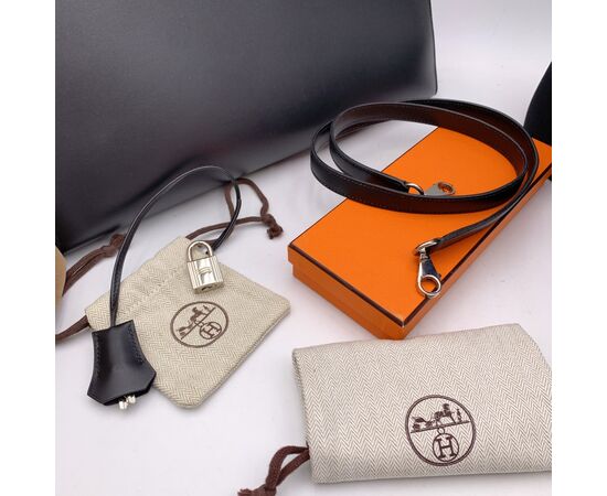HERMES Borsa a Mano in Pelle Col. Nero Kelly 35 M