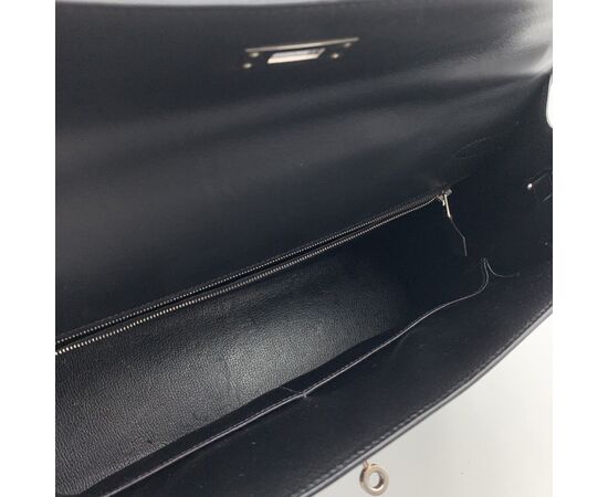 HERMES Borsa a Mano in Pelle Col. Nero Kelly 35 M