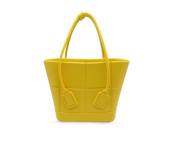 BOTTEGA VENETA Borsa Shopper in Plasticaa Col. Giallo Arco S