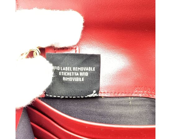 FENDI Portafoglio in Pelle Col. Rosso n.a. S