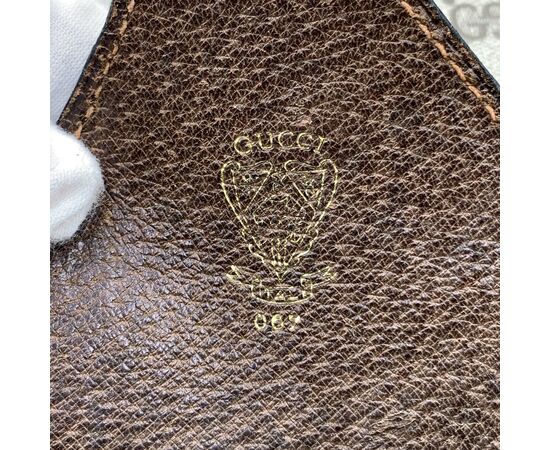 GUCCI Borsa da Viaggio Vintage in Tela Col. Beige n.a. L