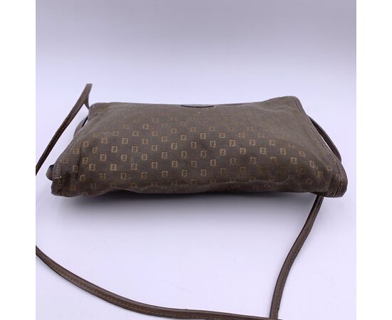 FENDI Borsa a Tracolla Vintage in Tela Col. Verde n.a. M