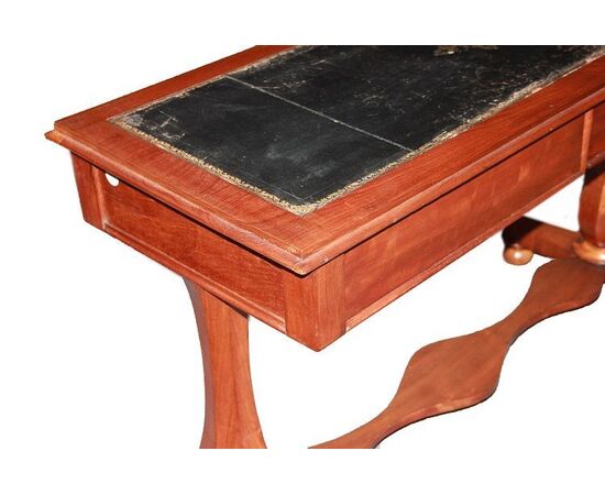 Scrittoio scrivania inglese della prima metà del 1800 stile Regency