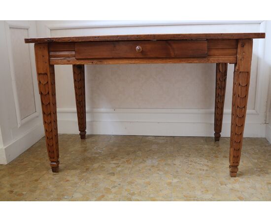 Neoclassical fir table     