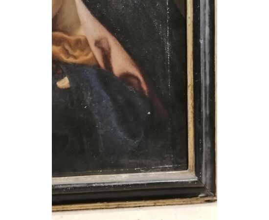 Madonna su tavola - XVII secolo Italia centrale