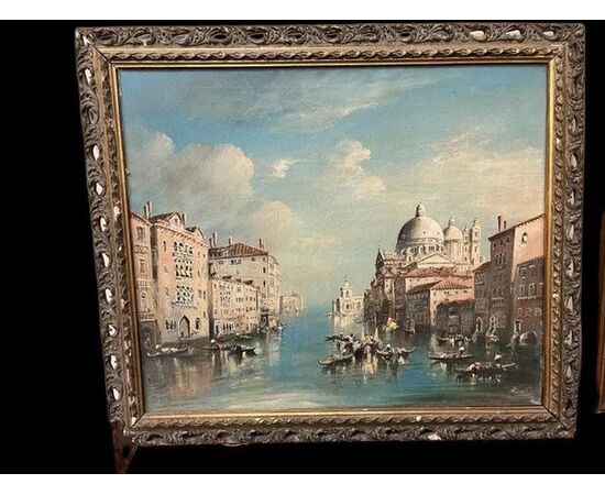 PAINTING DEPICTING VENICE     