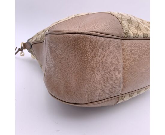 GUCCI Borsa Hobo in Tela Col. Beige Bree M