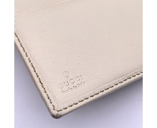 GUCCI Portafoglio in Pelle Col. Beige n.a. S