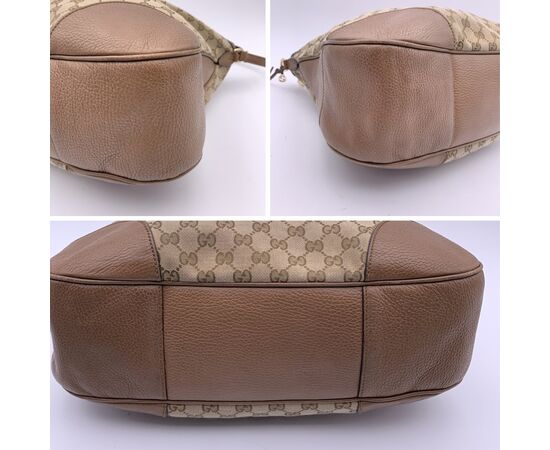 GUCCI Borsa Hobo in Tela Col. Beige Bree M