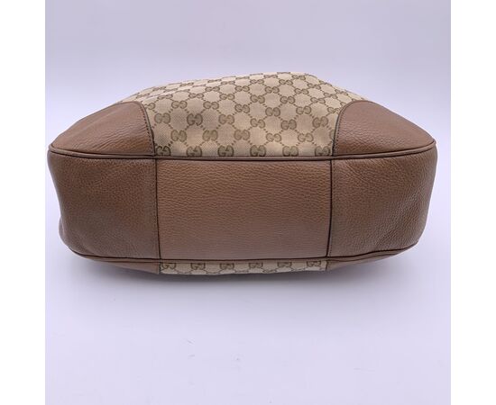 GUCCI Borsa Hobo in Tela Col. Beige Bree M