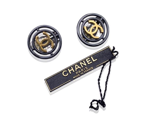 Chanel Orecchini Vintage in Metallo Col.