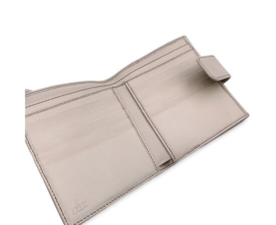 GUCCI Portafoglio in Pelle Col. Beige n.a. S