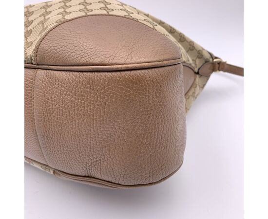 GUCCI Borsa Hobo in Tela Col. Beige Bree M