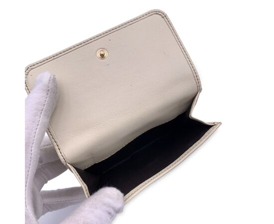 GUCCI Portafoglio in Pelle Col. Beige n.a. S