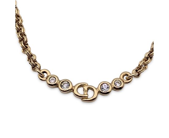 CHRISTIAN DIOR Collana in Metallolo Col. Oro n.a.